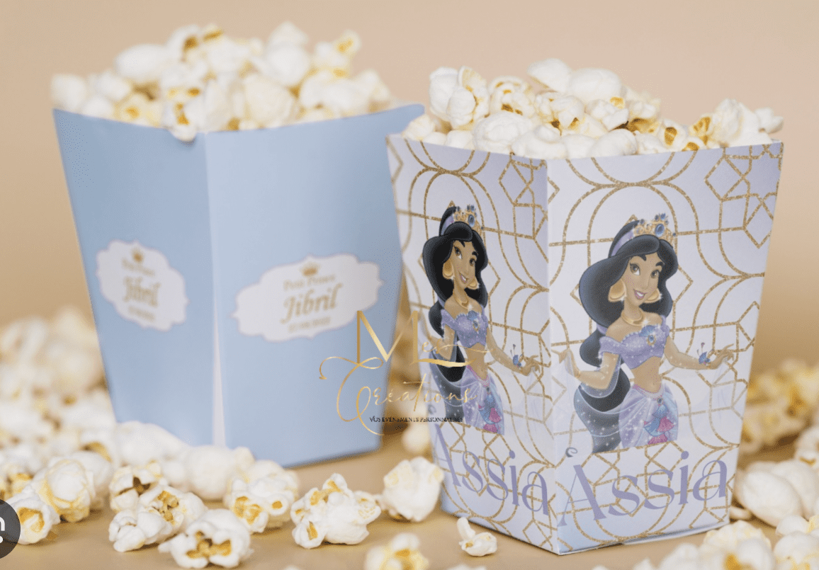 pot à pop corn (vide)