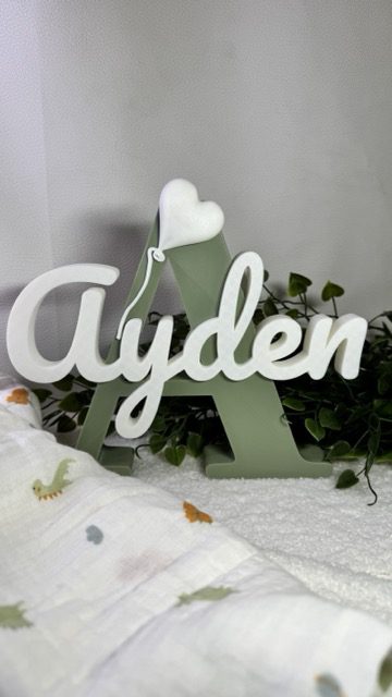 ayden vert sauge et blanc moyenne