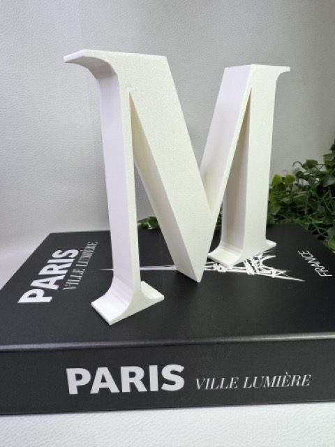lettre 3d simple 2
