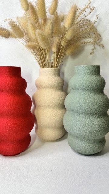 vase ondulé b